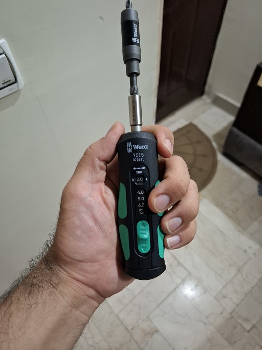 پیچ‌گوشتی ترکمتر 7515 ورا مدل 05075815001 سایز 1/4 اینچ