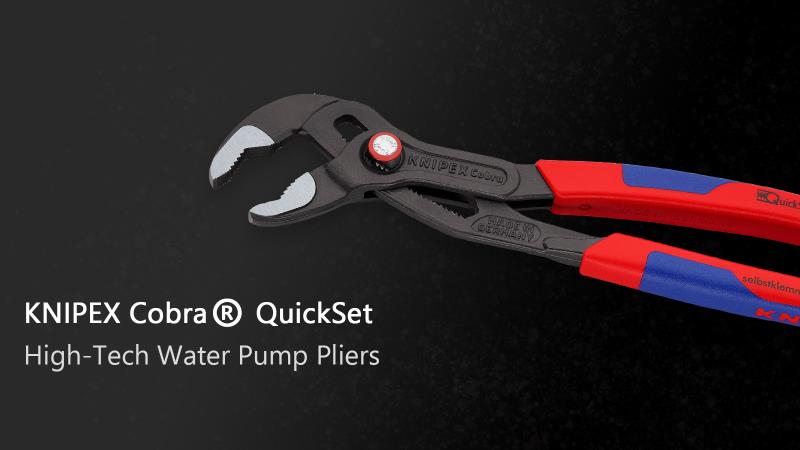 معرفی انبر کلاغی Cobra® QuickSet کنیپکس