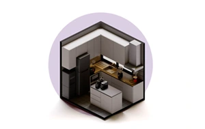 طراحی مدرن | جدیدترین مدل کابینت اشپزخانه با طراحی مدرن