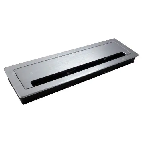 قاب داکت برق رومیزی فانتونی مدل T340 سایز 9×30 سانتی متر نقره ای قاب داکت برق رومیزی فانتونی مدل T340 سایز 9×30 سانتی متر نقره ای