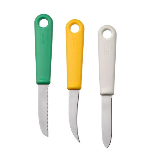 مجموعه 3 عددی چاقوی آشپزخانه ایکیا مدل UPPFYLLD