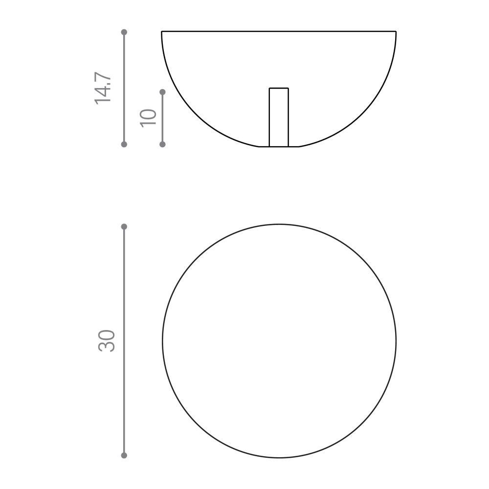 دستگیره کابینت تک پیچ بهریزان