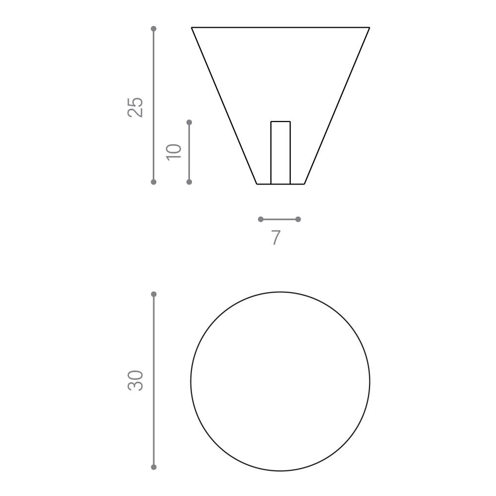 دستگیره کابینت تک پیچ بهریزان