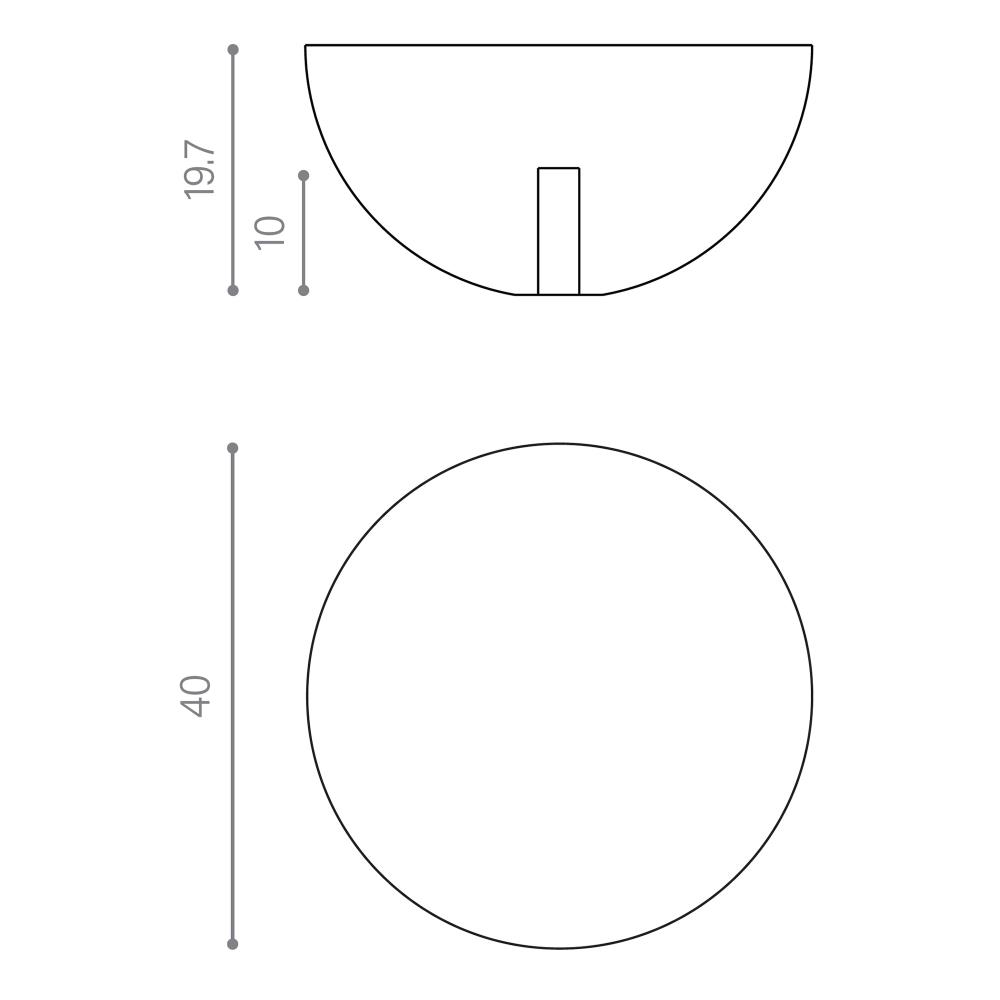 دستگیره کابینت تک پیچ بهریزان