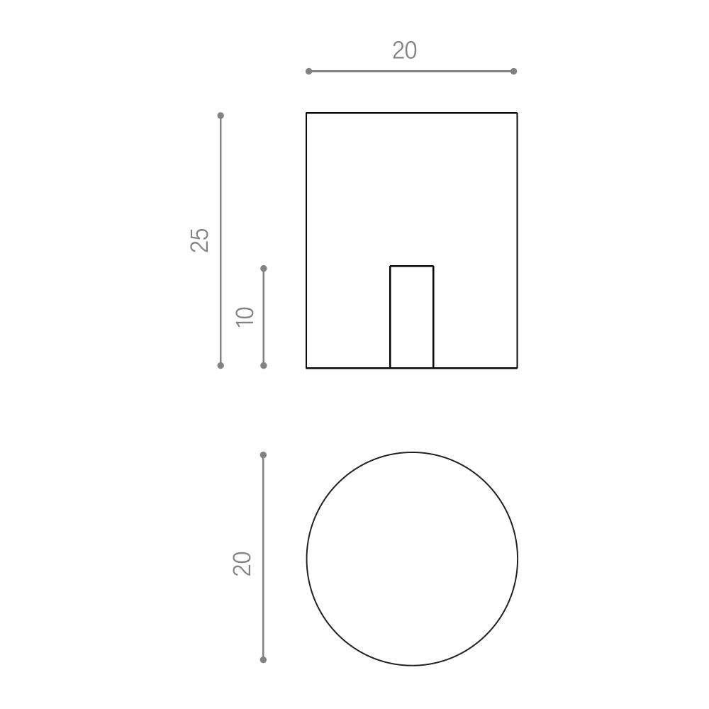 دستگیره کابینت تک پیچ بهریزان